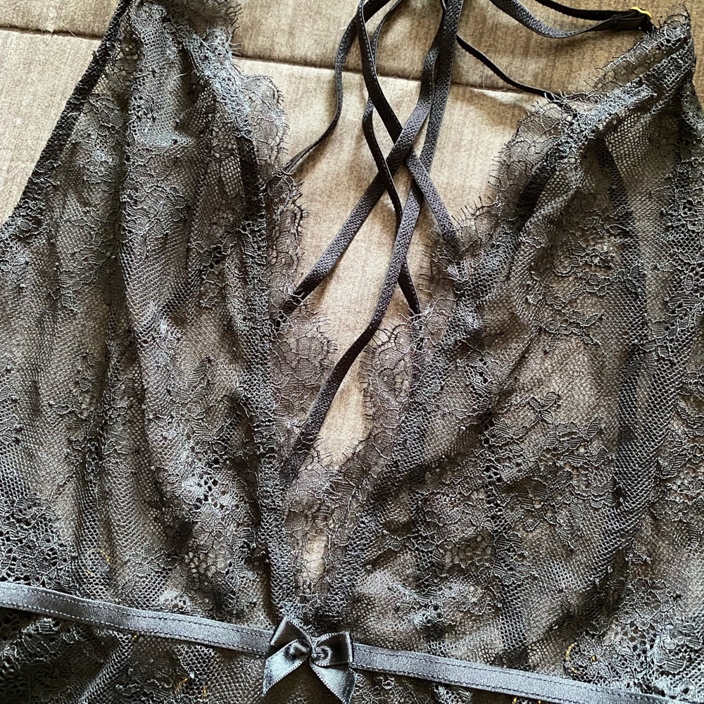 Victorias Secret Chantilly Lace Teddy